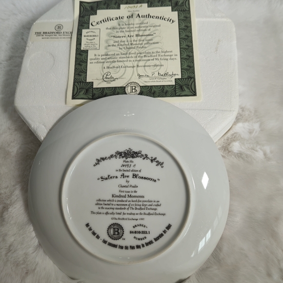 The Bradford Exchange "Sisters are Blossoms" - Picture 2 of 3